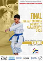 FINAL LIGA AUTONÓMICA INFANTIL PARA-KARATE 2026