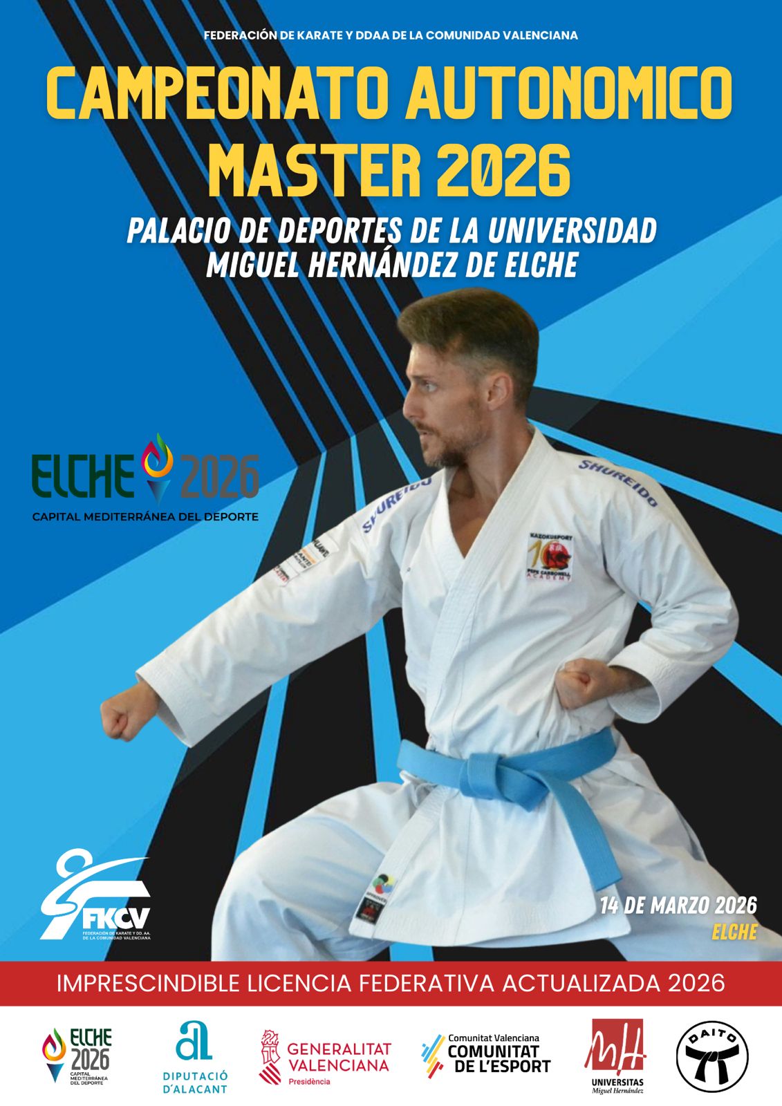 CAMPEONATO AUTONÓMICO KARATE MÁSTER Y PARA-KARATE 2026